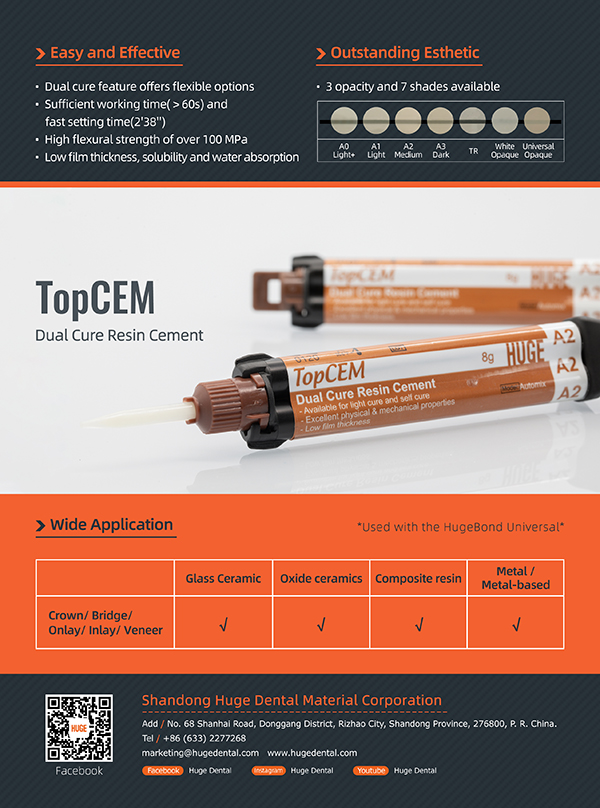 dual cure luting cement