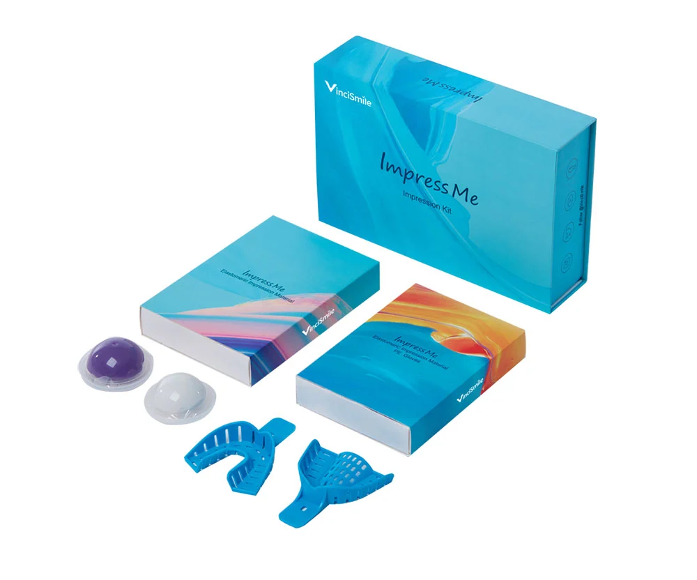 Kit de impressão dental em casa