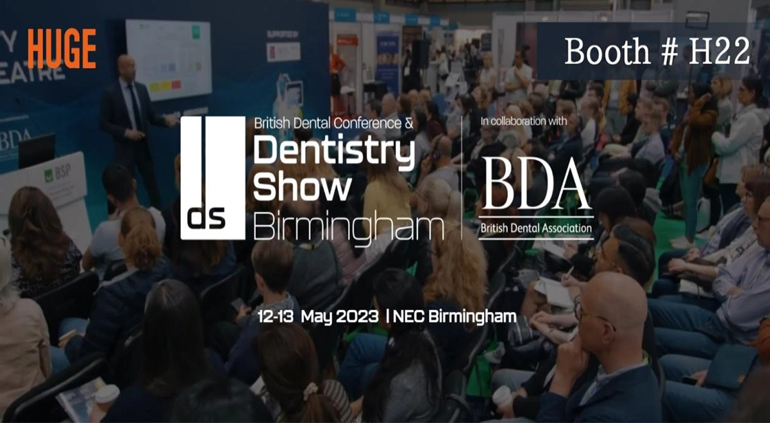 Convite da exposição British Dental Conference & Dentistry Show 2023