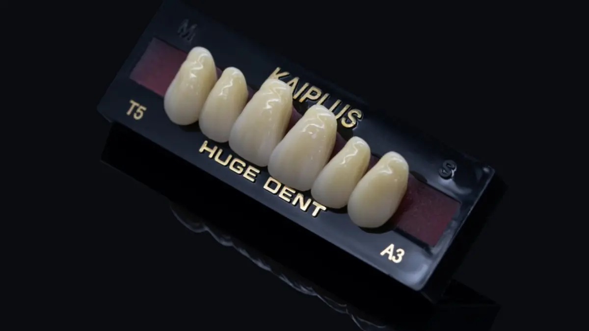 KAIPLUS, um representante de dentes acrílicos compostos merece sua atenção