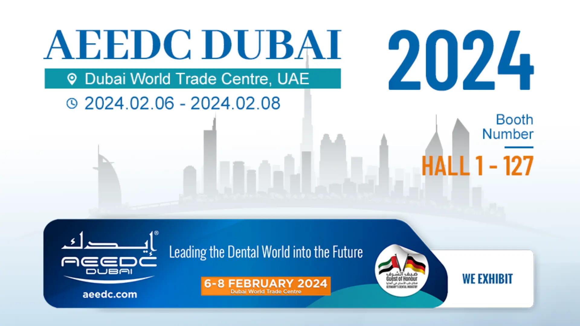 DOIS GRANDES EVENTOS DE DENTISTÉRIA QUE VOCÊ NÃO PODE PERDER: AEEDC Dubai 2024 e CIOSP 2024