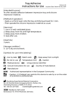 ENORME bandeja adesiva introdução para uso