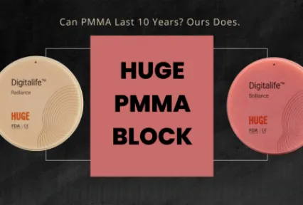 O PMMA pode durar 10 anos? O nosso, sim.