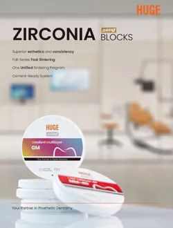 Folheto de Bloco de Zircônia